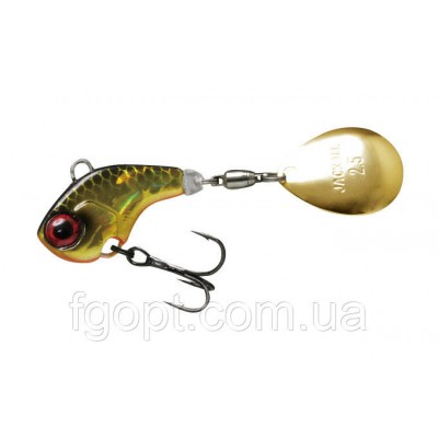 Тейл-спінер Jackall Deracoup 14г HL Gold & Black