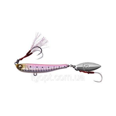 Тейл-спінер Megabass Makippa 20г Pink Iwashi