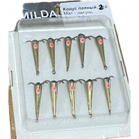 Конус паяный Mildas 3 крючка 0.8 (10шт)