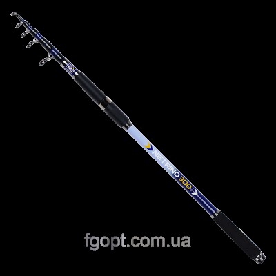 Удилище телескопическое ZEOX Netrino 3.60м 60-160г