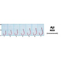 Крючок Оптимист Aji Red (усиленный) #5