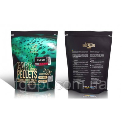 Пеллетс INTERKRILL Krill START MIX 800г