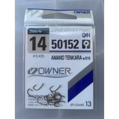 Крючок Owner 50152 Amano Tenkara wEYE #6 (qty.)