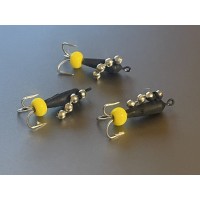 Мормышка FG Чертик Ø3 длинный Л=10 с цепочкой