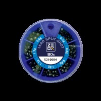 Набор грузиков ZEOX Lead Split-Shot 80г