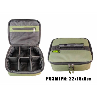 Сумка для кормушек, грузиков (22х18х8см)