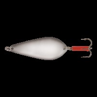 Блесна ZEOX Pear 18г 001 Silver NEW 2025