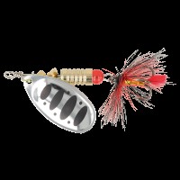 Блесна ZEOX Reactive №3 6г 008 SilverBlack Dot NEW 2025