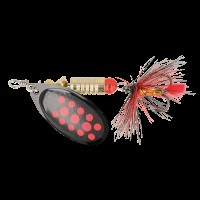 Блесна ZEOX Reactive №3 6г 010 BlackRed Dot NEW 2025