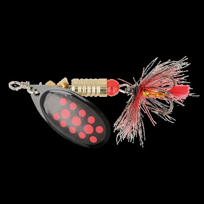 Блесна ZEOX Reactive №3 6г 010 BlackRed Dot NEW 2025