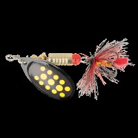 Блесна ZEOX Reactive №3 6г 011 BlackYellow Dot NEW 2025