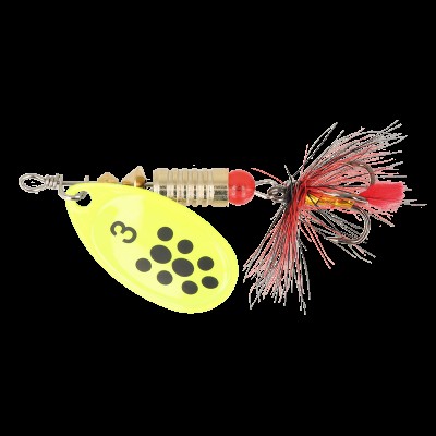 Блесна ZEOX Reactive №3 6г 012 FluoBlack Dot NEW 2025