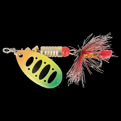 Блесна ZEOX Reactive №3 6г 015 Fluo TigerBlack Dot NEW 2025