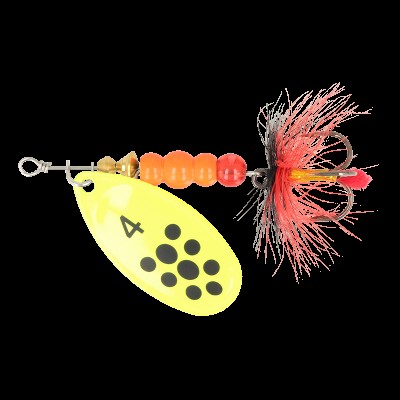 Блесна ZEOX Reactive №4 9г 012 FluoBlack Dot NEW 2025