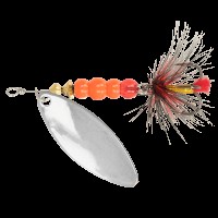 Блесна ZEOX Reactive Long №4 13г 001 Silver NEW 2025