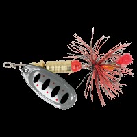 Блесна ZEOX Dominator №3 6г 008 SilverBlack Dot NEW 2025