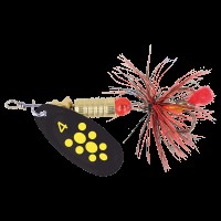 Блесна ZEOX Dominator №3 6г 011 BlackYellow Dot NEW 2025