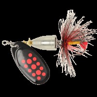 Блесна ZEOX Furor №3 6г 010 BlackRed Dot NEW 2025