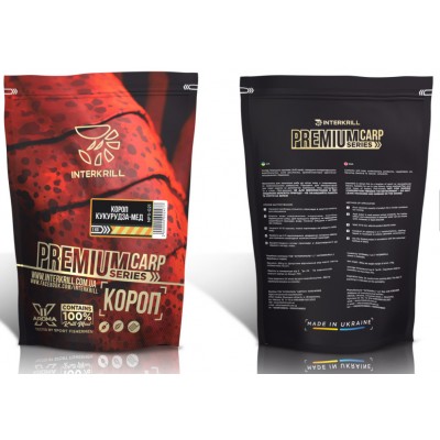 Прикормка Interkrill Премиум Короп-Кукурудза-Мед 1кг