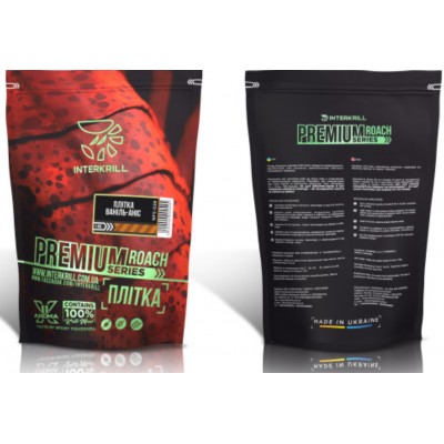 Прикормка Interkrill Премиум Плітка-Ваніль-Аніс 1кг Прикормка Interkrill Премиум Плітка-Ваніль-Аніс 1кг