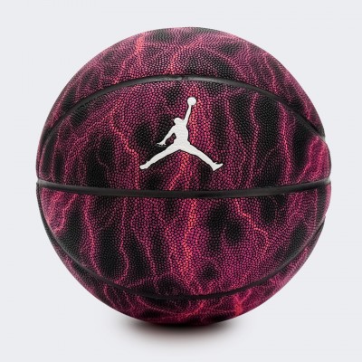 Мяч баскетбольный Nike Air Jordan Basketball 8p Energy черный, оранжевый Уни 7 (Оригинал) J.100.8735.625.07