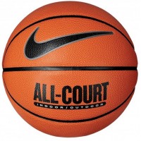 Мяч баскетбольный Nike Everyday All Court 8P Deflated AMBER/BLACK/METALLIC SILVER/BLACK size 7 N.100.4369.855.07 (Оригинал)