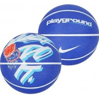 Мяч баскетбольный Nike Everyday Playground 8P GRAPHIC DEFLATED GRAPHIC синий размер 7