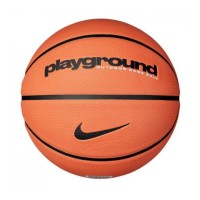 Мяч баскетбольный Nike Everyday Playground 8P Deflated AMBER/BLACK/BLACK размер 6