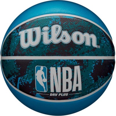 Мяч баскетбольный Wilson NBA DRV PLUS VIBE BSKT Black/Blue size 7 WZ3012602XB7 (Оригинал)