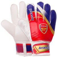 Перчатки вратарские детские BALLONSTAR с символикой футбольного клуба ARSENAL FB-0187-6