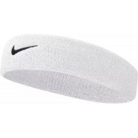 Повязка на голову Nike SWOOSH HEADBAND белая N.NN.07.101.OS (Оригинал)