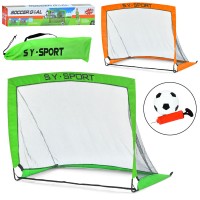 Ворота футбольные складные тренировочные MR 1391 Красный