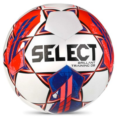 Мяч футбол Select Brillant Training DB №4 белый-красный (Оригинал) 086516-165/5
