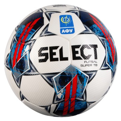Мяч футзальный SELECT Futsal Super TB White (FIFA QUALITY PRO) v23 АФУ №4 (Оригинал)