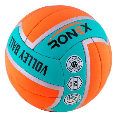 Мяч волейбольный Ronex Orange/Green Cordy №5 RX-2405