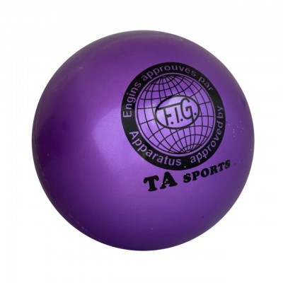 Мяч для художественной гимнастики 15 см фиолетовый