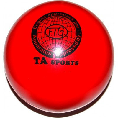 Мяч для художественной гимнастики 15 см Красный