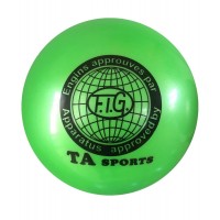 Мяч для художественной гимнастики 19 см Зеленый
