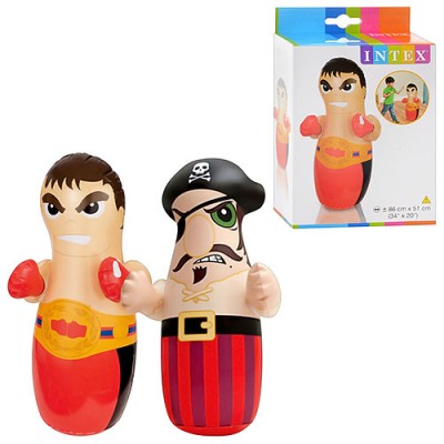 Надувная фигурка (неваляшка) бокс для детей Intex 44672