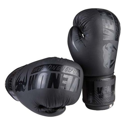 Перчатки боксерские Venum TrainingCamp, матовая кожа 10oz