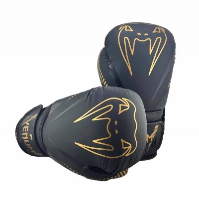 Перчатки боксерские VNM 8oz черный матовый 8523-8BK
