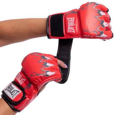 Перчатки для смешанных единоборств EVL MMA BO-3207-R