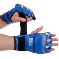 Перчатки для смешанных единоборств EVL MMA BO-3207-BL