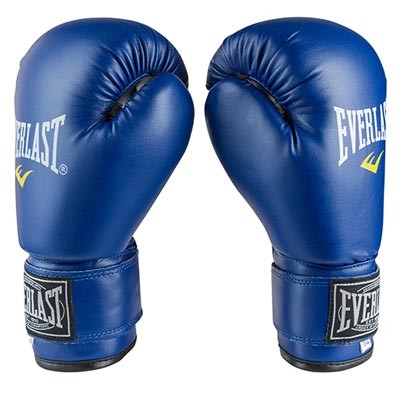 Перчатки боксерские EVL 12oz синий DX-380-12BL