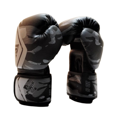 Перчатки боксерские Power 14oz GB-017-14-BGREY
