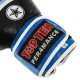 Перчатки боксерские кожаные TT PERFORMANCE 10-14oz черно-синий TOP-041BL