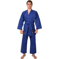 Кимоно для дзюдо MATSA GA-0015 120-190см синий