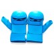 Перчатки накладки для каратэ Gemini GK-1601-BL Синий   L