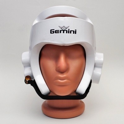 Шлем защитный для тхэквондо WTF Gemini GS-3601 белый