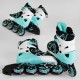 Ролики BEST ROLLER размер 35-38 черно-бирюзовый